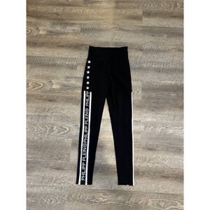 Women's Philipp Plein Black Leggings Size S